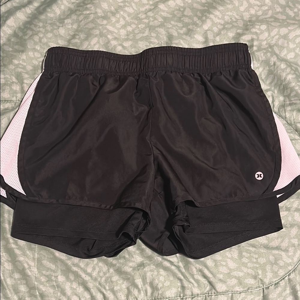 Women's RBX Black Athletic Shorts